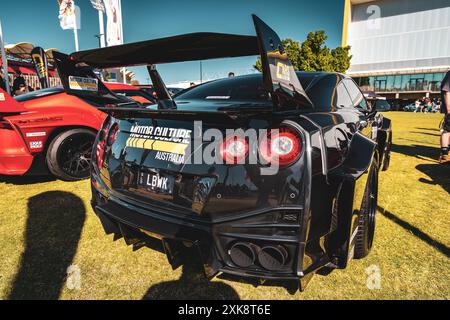 Gold Coast, Queensland, Australie - Nissan GTR R35 car Banque D'Images