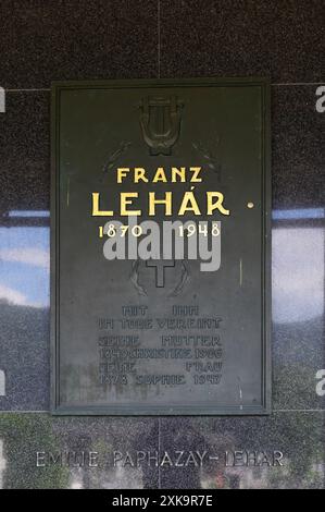 Bad Ischl, haute-Autriche, Autriche. Cimetière de Bad Ischl. Franz Lehár Franz † (30 avril 1870, 24 octobre 1948 à Bad Ischl) est un compositeur autrichien Banque D'Images