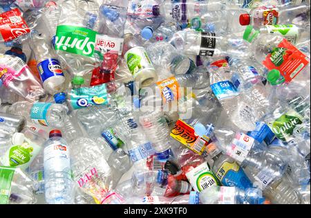 Recyclage mixte Banque D'Images