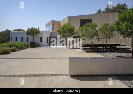 Roses, Espagne - 20 juillet 2024 : restaurant et musée El Bulli, Cala Montjoi, Costa Brava Banque D'Images