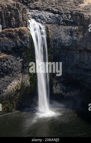 Palouse Falls de la rivière Palouse, LaCrosse, Washington Banque D'Images