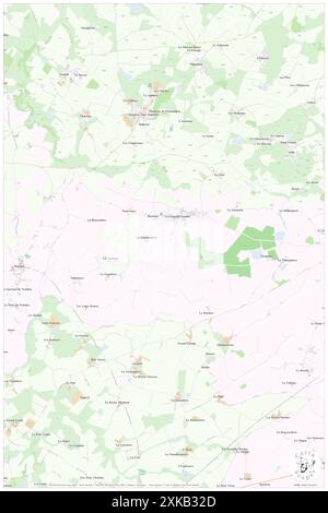 La Chapelle-Gaudin, deux-Sèvres, FR, France, Nouvelle-Aquitaine, n 46 55' 53'', S 0 22' 54'', carte, Cartascapes carte publiée en 2024. Explorez Cartascapes, une carte qui révèle la diversité des paysages, des cultures et des écosystèmes de la Terre. Voyage à travers le temps et l'espace, découvrir l'interconnexion du passé, du présent et de l'avenir de notre planète. Banque D'Images