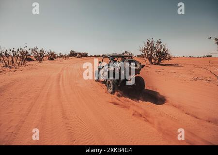 Le Maroc offre des paysages variés, des riads historiques et des panoramas spectaculaires sur le désert profitez de promenades à dos de chameau dans le Sahara et explorez des villes animées et des riad Banque D'Images