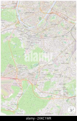 Clamart, hauts-de-Seine, FR, France, Île-de-France, n 48 48' 2'', N 2 15' 42'', carte, Cartascapes carte publiée en 2024. Explorez Cartascapes, une carte qui révèle la diversité des paysages, des cultures et des écosystèmes de la Terre. Voyage à travers le temps et l'espace, découvrir l'interconnexion du passé, du présent et de l'avenir de notre planète. Banque D'Images