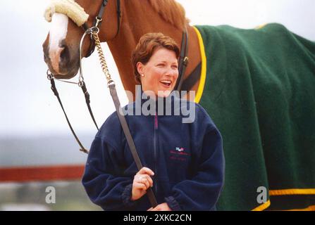 14-03-1999 Archivio Storico Olycom/LaPresse Haakon Magnus di Norvegia (Oslo, 20 luglio 1973) è il secondogenito e l'unico figlio maschio di re Harald V di Norvegia e della regina Sonja. Nella Foto : principe Haakon Magnus di Norvegia fratello della principessa Martha Louise. la Principessa Martha Louise sur la photo : Prince Haakon Magnus de Norvège, frère de la Princesse Martha Louise. Princesse Martha Louise crédit : LaPresse/Alamy Live News Banque D'Images