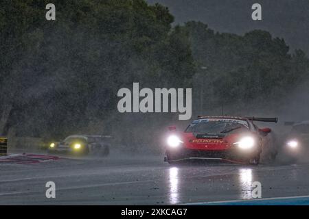 INTERNATIONAL GT OPEN 2024 au Castellet, FRANCE, 21/07/2024 Florent 'MrCrash' B. Banque D'Images