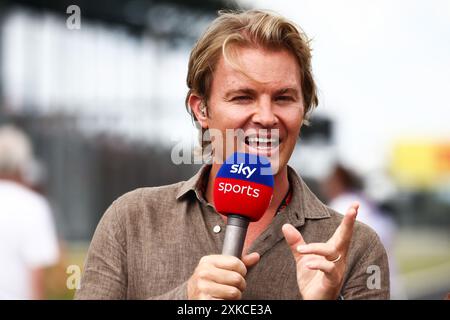 Budapest, Hongrie. 21 juillet 2024. Nico Rosbetg est vu lors du Grand Prix de formule 1 de Hongrie sur le circuit Hungaroring à Mogyorod près de Budapest le 21 juillet 2024. (Crédit image : © Beata Zawrzel/ZUMA Press Wire) USAGE ÉDITORIAL SEULEMENT! Non destiné à UN USAGE commercial ! Banque D'Images