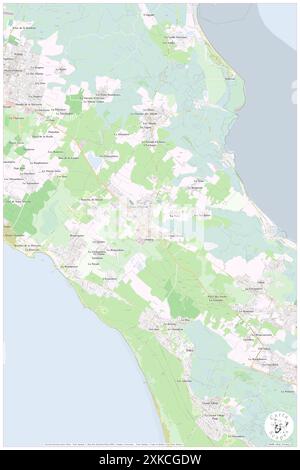 Dolus-d'Oleron, Charente-maritime, FR, France, Nouvelle-Aquitaine, n 45 54' 38'', S 1 15' 36'', carte, Cartascapes carte publiée en 2024. Explorez Cartascapes, une carte qui révèle la diversité des paysages, des cultures et des écosystèmes de la Terre. Voyage à travers le temps et l'espace, découvrir l'interconnexion du passé, du présent et de l'avenir de notre planète. Banque D'Images