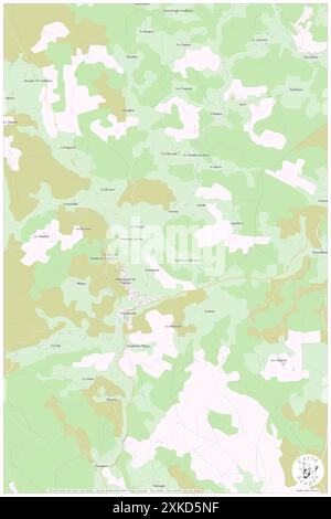 Chateauneuf-de-Randon, Lozère, FR, France, Occitanie, n 44 38' 26'', N 3 40' 31'', carte, Cartascapes carte publiée en 2024. Explorez Cartascapes, une carte qui révèle la diversité des paysages, des cultures et des écosystèmes de la Terre. Voyage à travers le temps et l'espace, découvrir l'interconnexion du passé, du présent et de l'avenir de notre planète. Banque D'Images