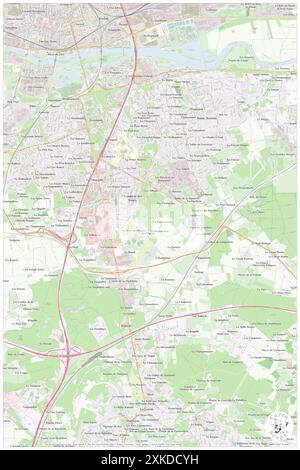 Chambray-les-Tours, Indre-et-Loire, FR, France, Centre, n 47 20' 14'', N 0 42' 50'', carte, Carthascapes carte publiée en 2024. Explorez Cartascapes, une carte qui révèle la diversité des paysages, des cultures et des écosystèmes de la Terre. Voyage à travers le temps et l'espace, découvrir l'interconnexion du passé, du présent et de l'avenir de notre planète. Banque D'Images