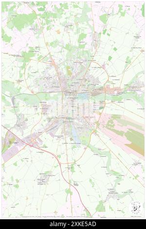 Bourges, cher, FR, France, Centre, n 47 5' 0'', N 2 23' 44'', carte, Cartascapes carte publiée en 2024. Explorez Cartascapes, une carte qui révèle la diversité des paysages, des cultures et des écosystèmes de la Terre. Voyage à travers le temps et l'espace, découvrir l'interconnexion du passé, du présent et de l'avenir de notre planète. Banque D'Images