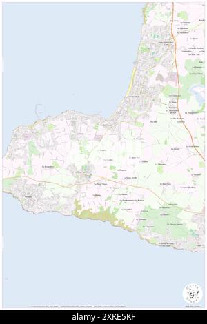 La Plaine-sur-mer, Loire-Atlantique, FR, France, pays de la Loire, N 47 8' 15'', S 2 11' 22'', map, Cartascapes carte publiée en 2024. Explorez Cartascapes, une carte qui révèle la diversité des paysages, des cultures et des écosystèmes de la Terre. Voyage à travers le temps et l'espace, découvrir l'interconnexion du passé, du présent et de l'avenir de notre planète. Banque D'Images