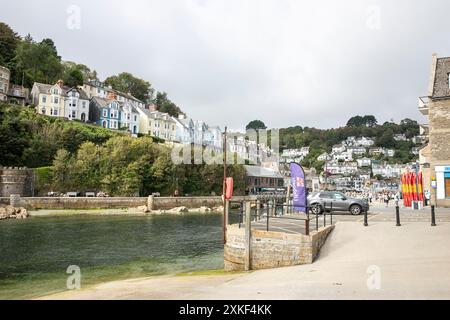 Looe, Cornouailles, Angleterre, ville côtière de Cornouailles et destination de vacances populaire, Royaume-Uni, 2023 Banque D'Images