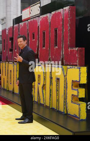 New York, États-Unis. NY. 22 juillet 2024. Hugh Jackman aux arrivées pour DEADPOOL & WOLVERINE Premiere, David H. Koch Theater au Lincoln Center, New York, NY, le 22 juillet 2024. Crédit : Kristin Callahan/Everett Collection/Alamy Live News Banque D'Images