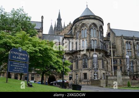 Université de Glasgow, Écosse, Royaume-Uni, Europe Banque D'Images