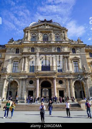 Paris, France. 20 octobre 2022. Paris, France, 20 octobre 2022 : Musée national d'art Louvre (Musée du Louvre) dans la ville de Paris, France. (Daniela J. Porcelli/SPP) crédit : SPP Sport Press photo. /Alamy Live News Banque D'Images