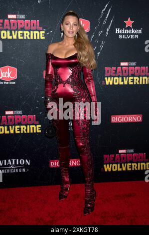 Blake Lively BEI der Weltpremiere des Kinofilms 'Deadpool & Wolverine' im David H. Koch Theater. New York, 22.07.2024 Banque D'Images