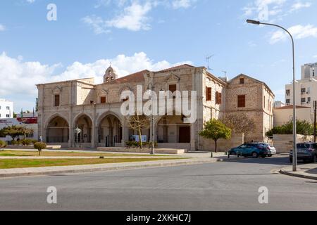 Larnaca, Chypre - 03 mars 2024 : le Couvent des Sœurs de Joseph de l'apparition a été fondé par quatre religieuses missionnaires françaises en 1844. Banque D'Images