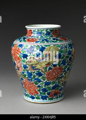 Objet dynastie Qing chinoise. Banque D'Images