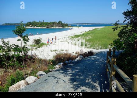 Carter's Beach, Nova Scotia, Canada Banque D'Images