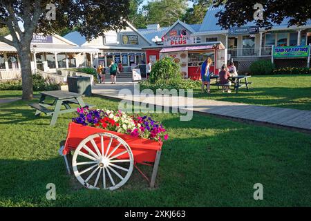 La promenade Cavendish, Cavendish, Île-du-Prince-Édouard, Canada, 2024t Banque D'Images