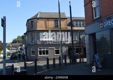 Le pub White Rose à Mumbles. Swansea, pays de Galles, Royaume-Uni. 12 juin 2024. Banque D'Images