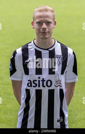 ALMELO, 23-07-2024, Asito stadion. Football néerlandais, Eredivisie, Photocall Heracles Almelo saison 2024/2025. Joueur d'Heracles Jannes Wieckhoff crédit : Pro Shots/Alamy Live News Banque D'Images