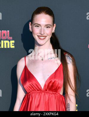 Milan, Photocall film preview 'Deadpool and Wolverine' à Bagni Misteriosi - Irene Giussani crédit : Independent photo Agency Srl/Alamy Live News Banque D'Images