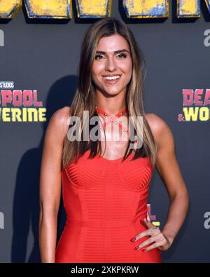 Milan, Photocall film preview 'Deadpool and Wolverine' à Bagni Misteriosi - Giulia Piscina crédit : Independent photo Agency Srl/Alamy Live News Banque D'Images