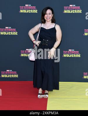 Milan, Photocall film preview 'Deadpool and Wolverine' à Bagni Misteriosi - Valeria Graci crédit : Independent photo Agency Srl/Alamy Live News Banque D'Images