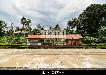 Le couloir ferroviaire est situé le long de Bukit Timah Road, Singapour Banque D'Images