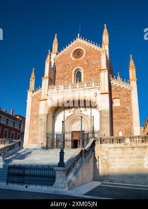 San Jeronimo el Real (Église Royale de Jérôme), Madrid, Espagne Banque D'Images