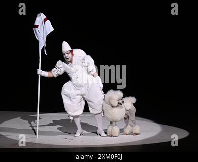 Salzbourg, Autriche. 24 juillet 2024. ABD0175 20240724 - répétition de 'Don Giovanni' de Wolfgang Amadeus Mozart, le 24 juillet 2024 au grosses Festspielhaus de Salzbourg, lors de l'édition de cette année du Salzburger Festspiele, le festi de la ville (de gauche à droite) pour opéra, théâtre et concerts. La première a lieu le 28 juillet dans le cadre du Festi de Salzbourg 2024 (de gauche à droite) Julian Prégardien (Don Ottavio) - 20240724 PD8488 crédit : APA-PictureDesk/Alamy Live News Banque D'Images