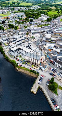 DONEGAL TOWN, IRLANDE - 23 JUILLET 2024 - les travaux de la nouvelle Diamond sont déjà terminés. Banque D'Images