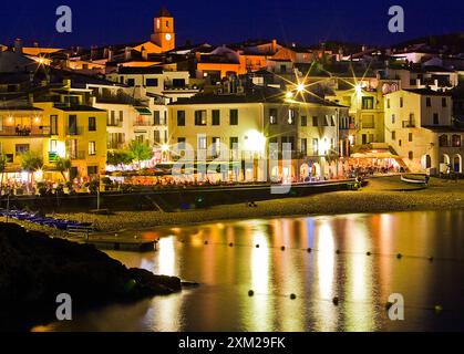 Costa Brava : Calella de Palafrugell Banque D'Images