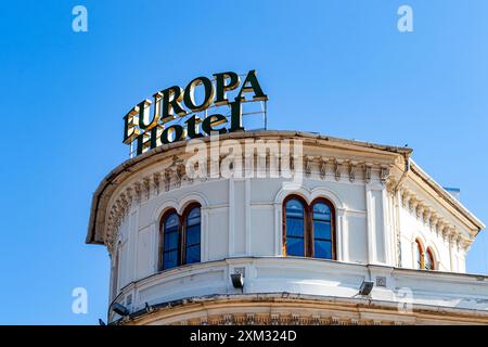 24 juillet 2024 Lublin Pologne. Photo du voyage. Architecture de la ville Banque D'Images