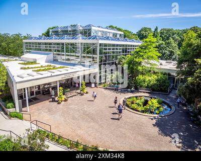 Jardin botanique d'État de Géorgie, qui fait partie de l'Université de Géorgie à Athènes, GA États-Unis Banque D'Images