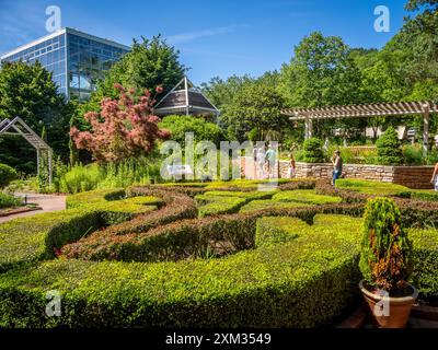 Jardin botanique d'État de Géorgie, qui fait partie de l'Université de Géorgie à Athènes, GA États-Unis Banque D'Images