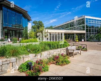 Jardin botanique d'État de Géorgie, qui fait partie de l'Université de Géorgie à Athènes, GA États-Unis Banque D'Images