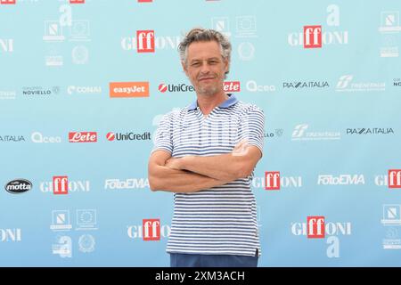 Giffoni Vallepiana, Italie, 25/07/2024, Giffoni Vallepiana Giffoni Festival 2024 Photocall Incanto, sur la photo : Stefano Pesce Banque D'Images