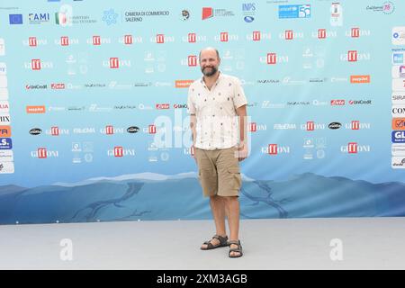 Giffoni Vallepiana, Italie, 25/07/2024, Giffoni Vallepiana Giffoni Festival 2024 Photocall Incanto, sur la photo : Squillaci Banque D'Images