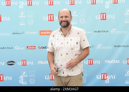 Giffoni Vallepiana, Italie, 25/07/2024, Giffoni Vallepiana Giffoni Festival 2024 Photocall Incanto, sur la photo : Squillaci Banque D'Images