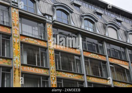 Le Bâtiment de la Samaritaine à Paris Banque D'Images