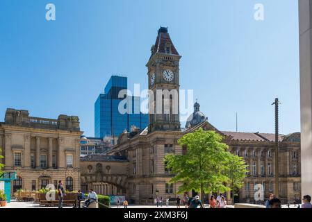 Chamberlain Square dans le centre-ville de Birmingham Banque D'Images