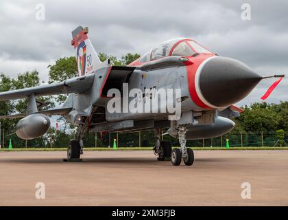 Force aérienne allemande Panavia Tornado, pendant le Royal International Air Tattoo 2024 à RAF Fairford, Cirencester, Royaume-Uni, le 20 juillet 2024 Banque D'Images