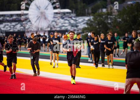 Mémorial Anthoine Hubert, GASLY Pierre (fra), Alpine F1 Team A524, portrait lors du Rolex Grand Prix de Belgique de formule 1 2024, 14ème manche du Championnat du monde de formule 1 2024 du 26 au 28 juillet 2024 sur le circuit de Spa-Francorchamps, à Stavelot, Belgique Banque D'Images