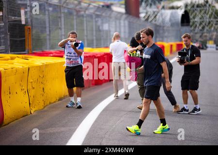 Mémorial Anthoine Hubert, GASLY Pierre (fra), Alpine F1 Team A524, portrait lors du Rolex Grand Prix de Belgique de formule 1 2024, 14ème manche du Championnat du monde de formule 1 2024 du 26 au 28 juillet 2024 sur le circuit de Spa-Francorchamps, à Stavelot, Belgique Banque D'Images