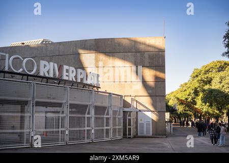 Estadio Mas Monumental (Antonio Vespucio Liberti), domicile du Club Atletico River plate. Banque D'Images