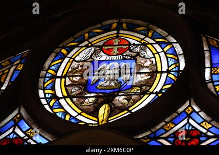 L'église Saint-Germain-l'Auxerrois est une église catholique située dans le 1er arrondissement de Paris. Elle fut désigne également église Saint-Germa Banque D'Images