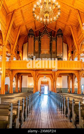 Cathédrale Domkirke à Kristiansand, dans le sud de la Norvège Banque D'Images